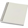 Desk-Mate® A6 colour spiral notebook, Ivory white