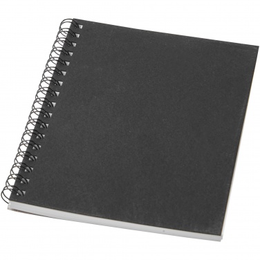 Logo trade advertising products image of: Desk-Mate® A6 colour spiral notebook