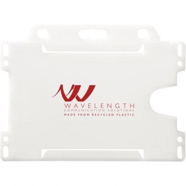 Logo trade business gift photo of: Vega recycled plastic card holder