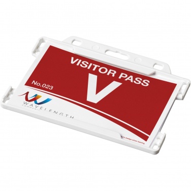 Logotrade business gift image of: Vega recycled plastic card holder