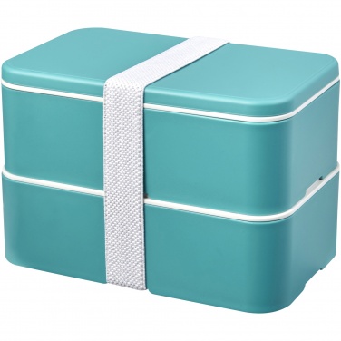 Logo trade promotional item photo of: MIYO Renew double layer lunch box