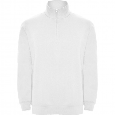 Logo trade promotional giveaways image of: Aneto quarter zip sweater