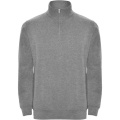 Aneto quarter zip sweater, Marl Grey