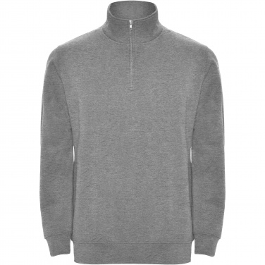 Logo trade advertising products picture of: Aneto quarter zip sweater