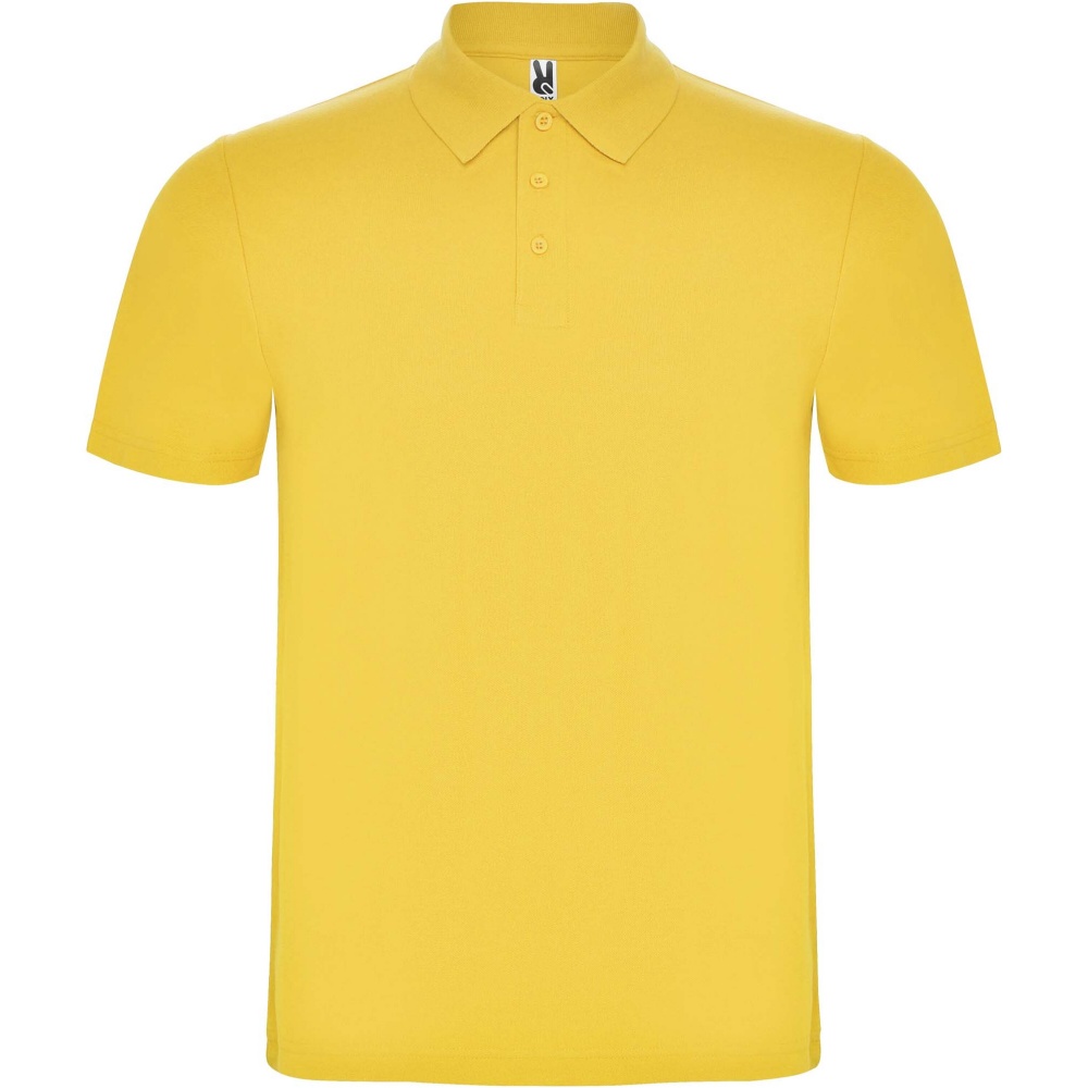 Logo trade corporate gift photo of: Austral short sleeve unisex polo