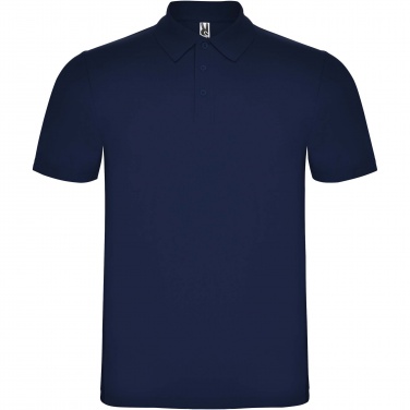 Logo trade promotional giveaway photo of: Austral short sleeve unisex polo