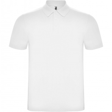 Logo trade promotional merchandise picture of: Austral short sleeve unisex polo