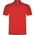 Austral short sleeve unisex polo, Red