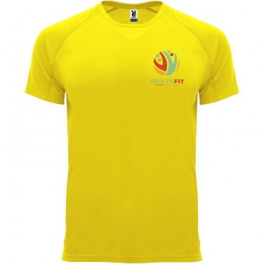 Logo trade promotional giveaways picture of: Bahrain short sleeve men's sports t-shirt