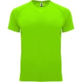 Bahrain short sleeve men's sports t-shirt, Fluor Green