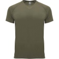 Bahrain short sleeve men's sports t-shirt, Militar Green