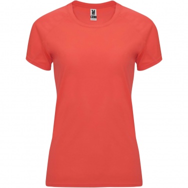 Logo trade business gift photo of: Bahrain short sleeve women's sports t-shirt