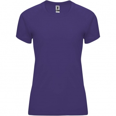 Logo trade promotional giveaways picture of: Bahrain short sleeve women's sports t-shirt