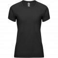 Bahrain short sleeve women's sports t-shirt, Solid black