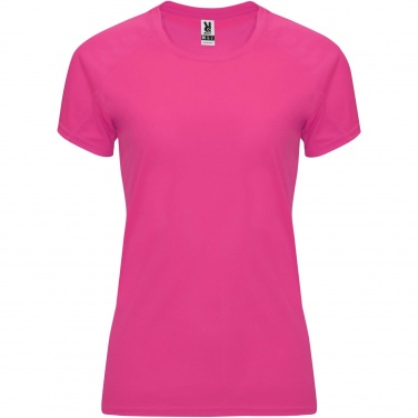 Logo trade promotional giveaways image of: Bahrain short sleeve women's sports t-shirt