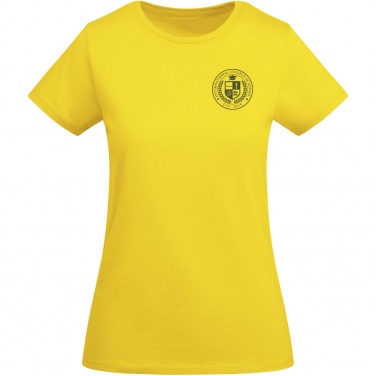 Logo trade corporate gift photo of: Breda short sleeve women's t-shirt