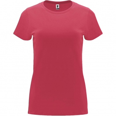 Logo trade promotional item photo of: Capri short sleeve women's t-shirt