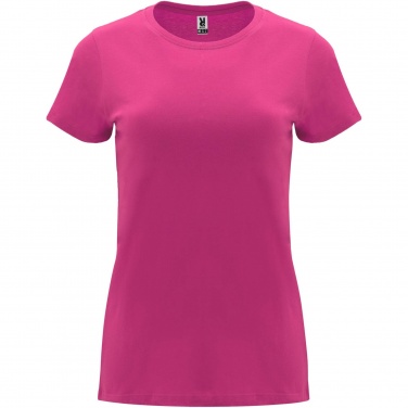 Logo trade promotional giveaways image of: Capri short sleeve women's t-shirt