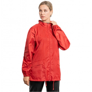 Logo trade corporate gift photo of: Escocia unisex lightweight rain jacket