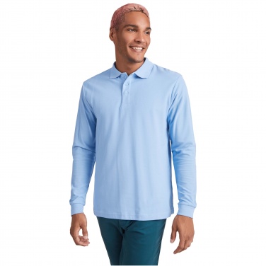 Logotrade corporate gift image of: Estrella long sleeve men's polo