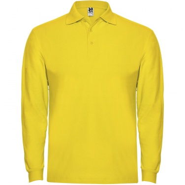 Logo trade promotional items picture of: Estrella long sleeve men's polo