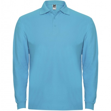 Logotrade business gift image of: Estrella long sleeve men's polo