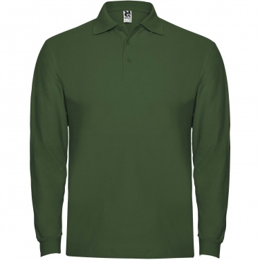 Logo trade promotional items image of: Estrella long sleeve men's polo