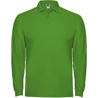 Logo trade promotional giveaway photo of: Estrella long sleeve men's polo