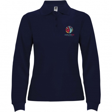 Logo trade promotional gifts picture of: Estrella long sleeve women's polo