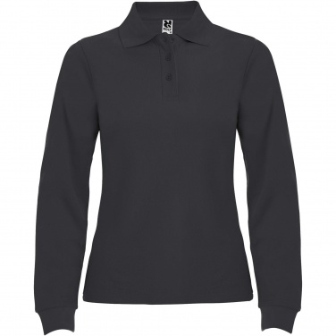 Logo trade business gifts image of: Estrella long sleeve women's polo