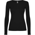 Extreme long sleeve women's t-shirt, Solid black