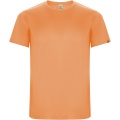 Imola short sleeve men's sports t-shirt, Fluor Orange