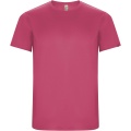 Imola short sleeve men's sports t-shirt, Pink Fluor