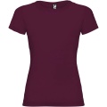 Jamaica short sleeve women's t-shirt, Burgundy