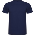 Montecarlo short sleeve men's sports t-shirt, Navy Blue