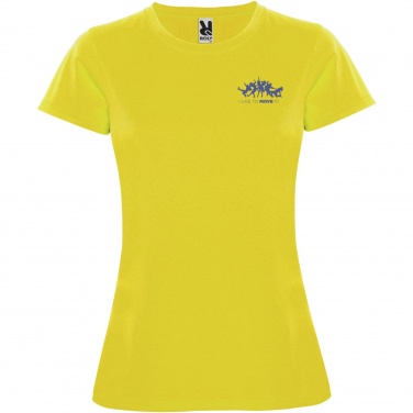 Logotrade promotional gift picture of: Montecarlo short sleeve women's sports t-shirt