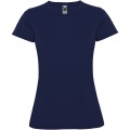 Montecarlo short sleeve women's sports t-shirt, Navy Blue