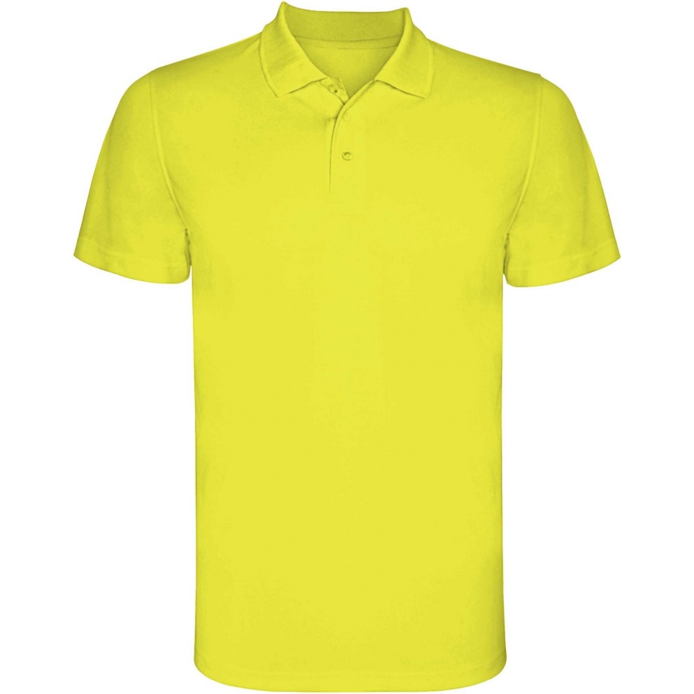 Logo trade promotional merchandise image of: Monzha short sleeve men's sports polo