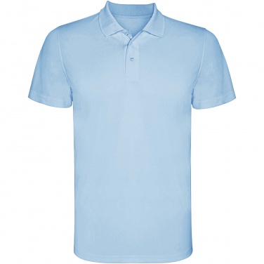 Logo trade corporate gifts image of: Monzha short sleeve men's sports polo