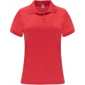 Monzha short sleeve women's sports polo, Red