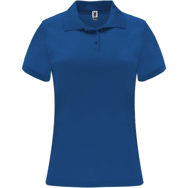 Logo trade promotional giveaways image of: Monzha short sleeve women's sports polo