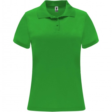 Logo trade promotional merchandise photo of: Monzha short sleeve women's sports polo