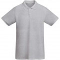 Prince short sleeve men's polo, Marl Grey