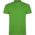 Star short sleeve men's polo, Grass Green