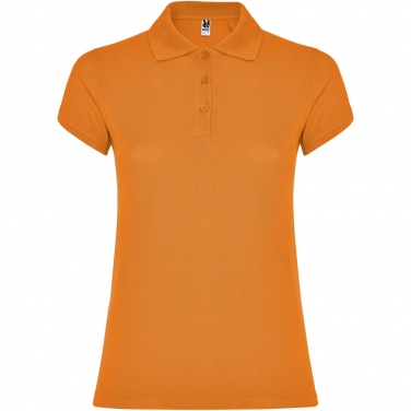 Logo trade corporate gifts image of: Star short sleeve women's polo