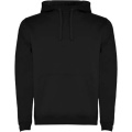 Urban men's hoodie, Solid black