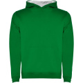 Urban kids hoodie, Kelly Green / White