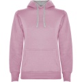 Urban women's hoodie, Light pink / Marl Grey