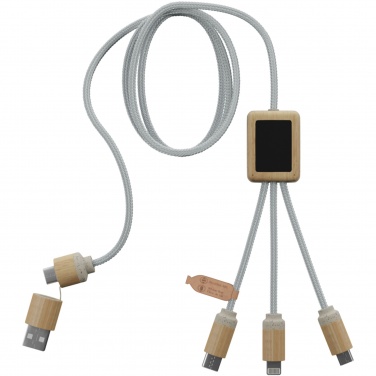 Logo trade promotional item photo of: SCX.design C49 5-in-1 charging cable