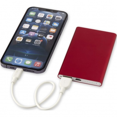 Logotrade promotional giveaway image of: Pep 4000 mAh Type-C recycled aluminium power bank 